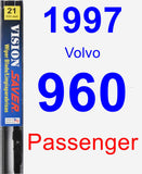 Passenger Wiper Blade for 1997 Volvo 960 - Vision Saver