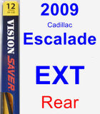 Rear Wiper Blade for 2009 Cadillac Escalade EXT - Rear