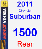 Rear Wiper Blade for 2011 Chevrolet Suburban 1500 - Rear