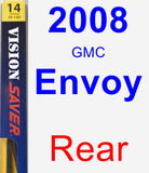 Rear Wiper Blade for 2008 GMC Envoy - Rear