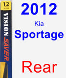 Rear Wiper Blade for 2012 Kia Sportage - Rear