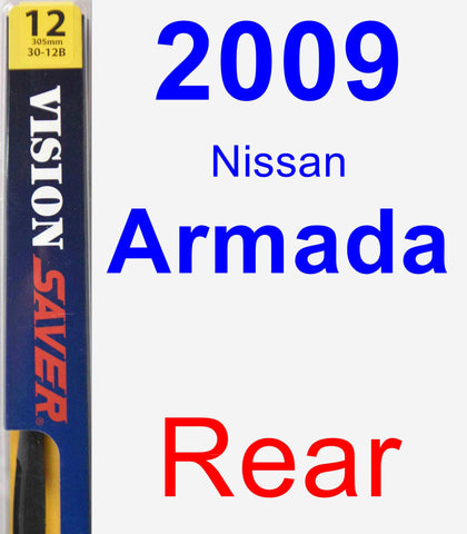 Rear Wiper Blade for 2009 Nissan Armada - Rear