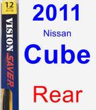 Rear Wiper Blade for 2011 Nissan Cube - Rear