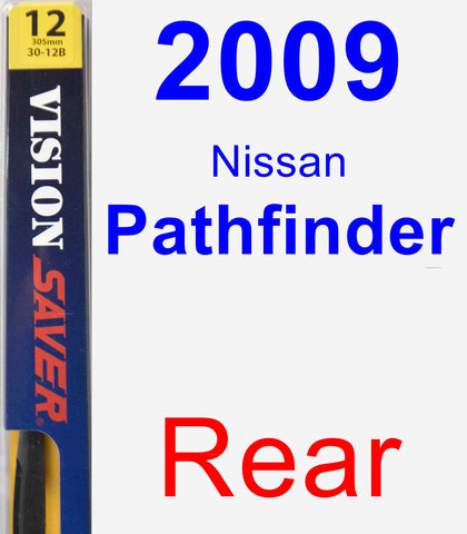 Rear Wiper Blade for 2009 Nissan Pathfinder - Rear