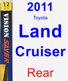 Rear Wiper Blade for 2011 Toyota Land Cruiser - Rear