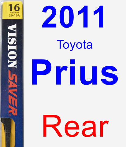 Rear Wiper Blade for 2011 Toyota Prius - Rear