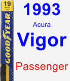 Passenger Wiper Blade for 1993 Acura Vigor - Premium