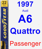Passenger Wiper Blade for 1997 Audi A6 Quattro - Premium