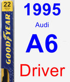 Driver Wiper Blade for 1995 Audi A6 - Premium