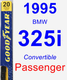 Passenger Wiper Blade for 1995 BMW 325i - Premium
