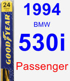 Passenger Wiper Blade for 1994 BMW 530i - Premium