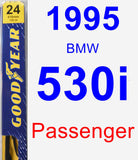 Passenger Wiper Blade for 1995 BMW 530i - Premium