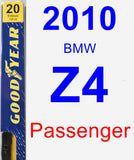Passenger Wiper Blade for 2010 BMW Z4 - Premium