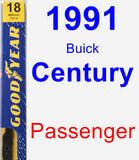 Passenger Wiper Blade for 1991 Buick Century - Premium
