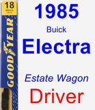 Driver Wiper Blade for 1985 Buick Electra - Premium