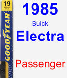 Passenger Wiper Blade for 1985 Buick Electra - Premium