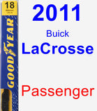 Passenger Wiper Blade for 2011 Buick LaCrosse - Premium