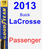 Passenger Wiper Blade for 2013 Buick LaCrosse - Premium