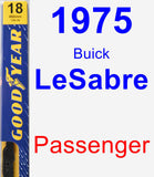 Passenger Wiper Blade for 1975 Buick LeSabre - Premium