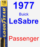 Passenger Wiper Blade for 1977 Buick LeSabre - Premium