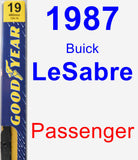 Passenger Wiper Blade for 1987 Buick LeSabre - Premium