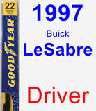 Driver Wiper Blade for 1997 Buick LeSabre - Premium