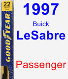 Passenger Wiper Blade for 1997 Buick LeSabre - Premium