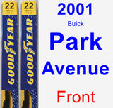 Front Wiper Blade Pack for 2001 Buick Park Avenue - Premium