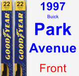 Front Wiper Blade Pack for 1997 Buick Park Avenue - Premium
