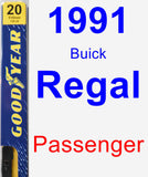 Passenger Wiper Blade for 1991 Buick Regal - Premium