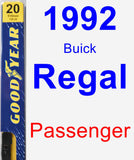 Passenger Wiper Blade for 1992 Buick Regal - Premium