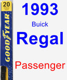 Passenger Wiper Blade for 1993 Buick Regal - Premium