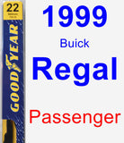 Passenger Wiper Blade for 1999 Buick Regal - Premium