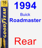 Rear Wiper Blade for 1994 Buick Roadmaster - Premium