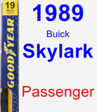 Passenger Wiper Blade for 1989 Buick Skylark - Premium
