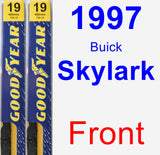 Front Wiper Blade Pack for 1997 Buick Skylark - Premium