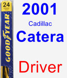 Driver Wiper Blade for 2001 Cadillac Catera - Premium