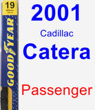 Passenger Wiper Blade for 2001 Cadillac Catera - Premium