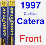 Front Wiper Blade Pack for 1997 Cadillac Catera - Premium