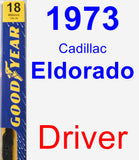 Driver Wiper Blade for 1973 Cadillac Eldorado - Premium