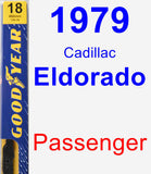 Passenger Wiper Blade for 1979 Cadillac Eldorado - Premium
