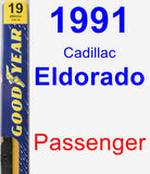Passenger Wiper Blade for 1991 Cadillac Eldorado - Premium