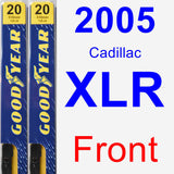 Front Wiper Blade Pack for 2005 Cadillac XLR - Premium
