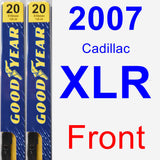 Front Wiper Blade Pack for 2007 Cadillac XLR - Premium