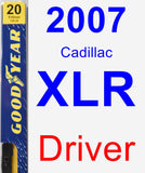 Driver Wiper Blade for 2007 Cadillac XLR - Premium