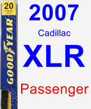 Passenger Wiper Blade for 2007 Cadillac XLR - Premium