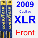 Front Wiper Blade Pack for 2009 Cadillac XLR - Premium