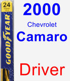 Driver Wiper Blade for 2000 Chevrolet Camaro - Premium