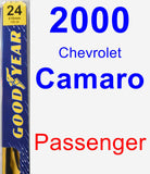 Passenger Wiper Blade for 2000 Chevrolet Camaro - Premium