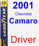 Driver Wiper Blade for 2001 Chevrolet Camaro - Premium